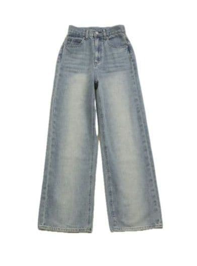 TWWデニム xxs/s-long 　washed-blue