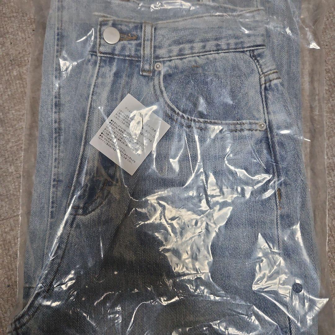TWWデニム xxs/s-long 　washed-blue