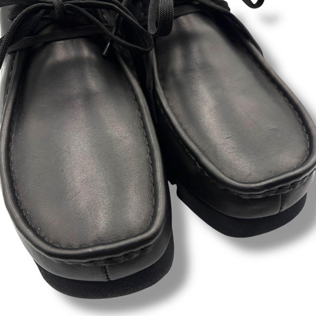 ☆極美品☆【Clarks】 ワラビー ゴアテックス レザー 黒 25.5cm