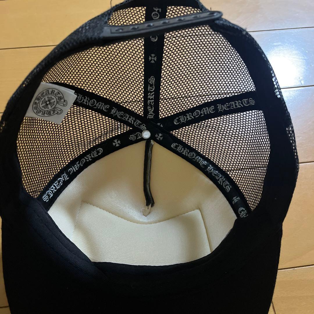 CHROME HEARTS メッシュキャップ ホワイト/ブラック