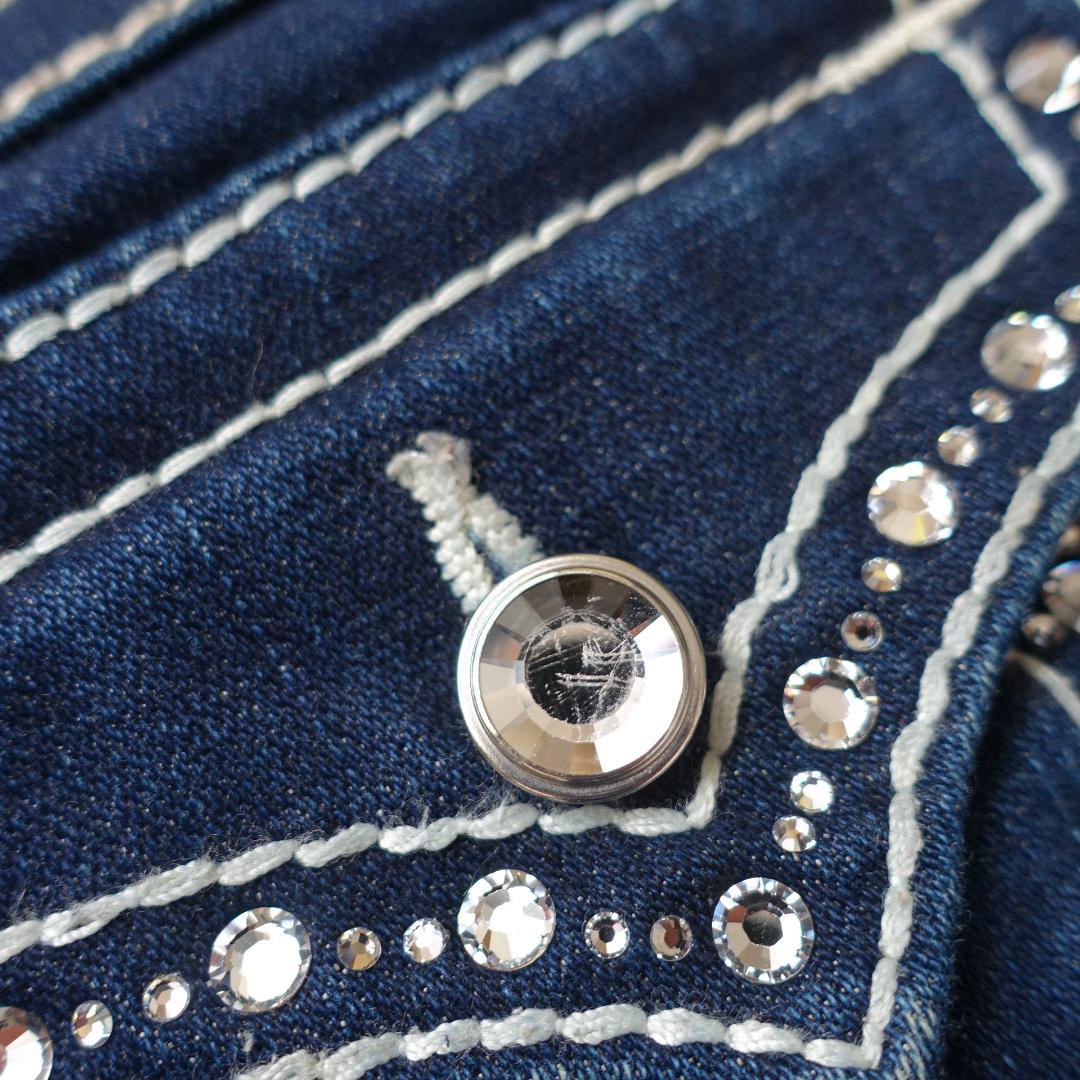 希少 レア！TRUE RELIGION ラインストーン ビジュー ジーンズ 24