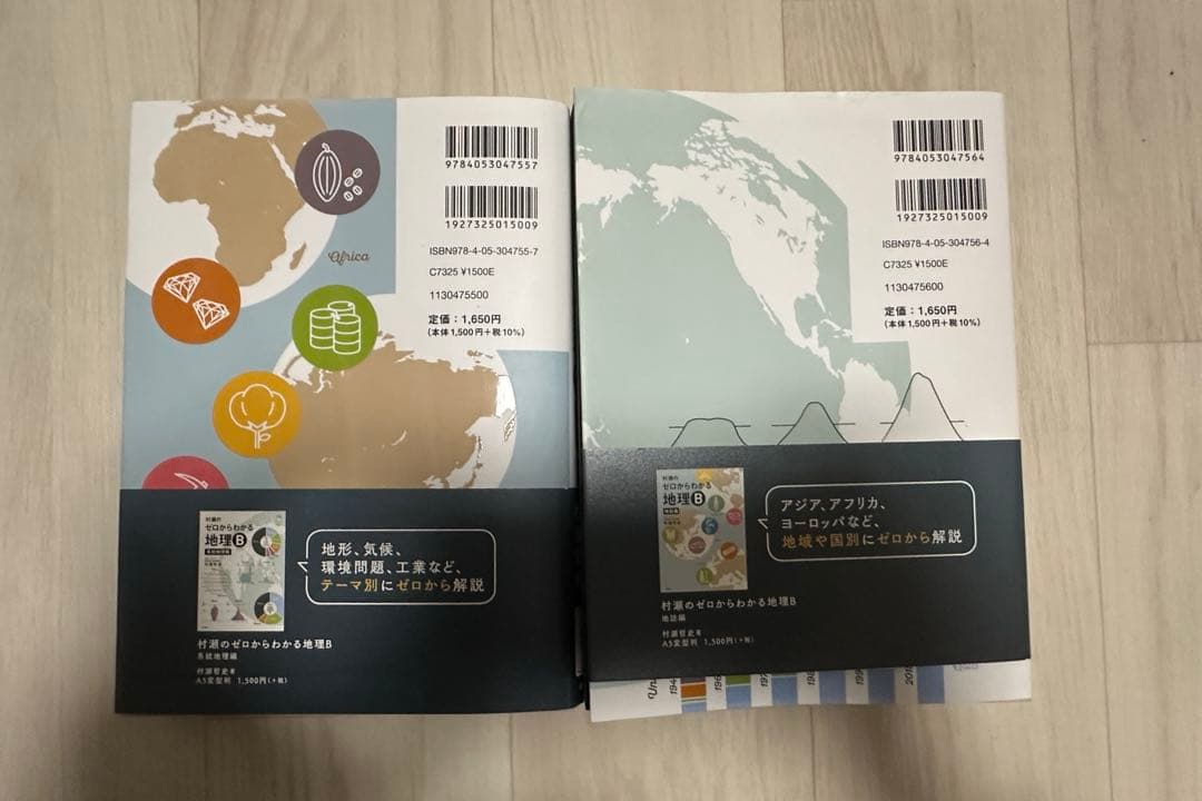村瀬のゼロからわかる地理B 統計地理 2冊セット