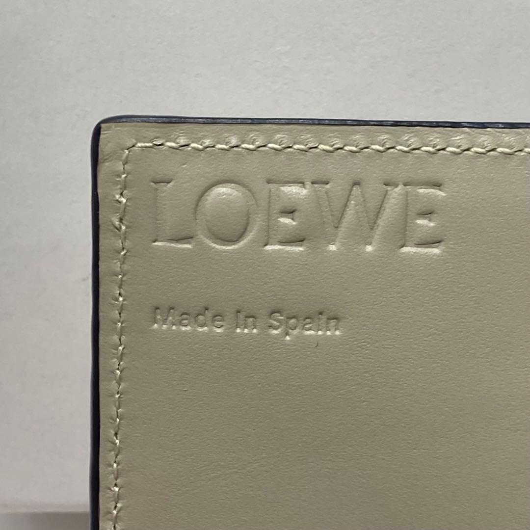 ロエベ LOEWE ビジネス カードホルダー 名刺入れ クレイ/グレージュ