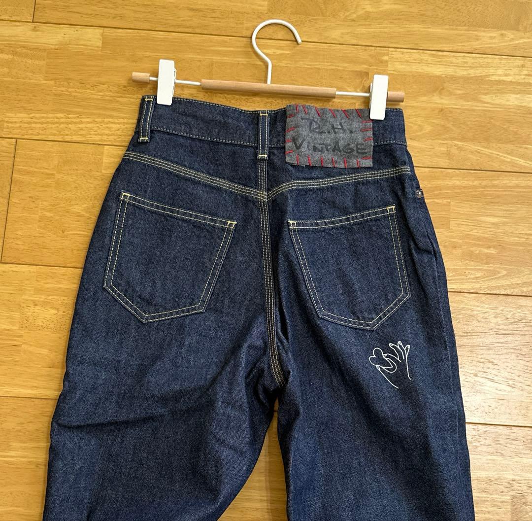 R.H.VINTAGE ロンハーマンヴィンテージ デニム プリント 日本製