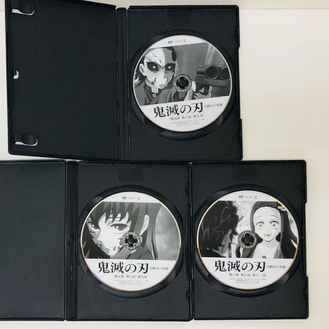 【新品ケース】鬼滅の刃　刀鍛冶の里編　DVD全巻セット　全6巻