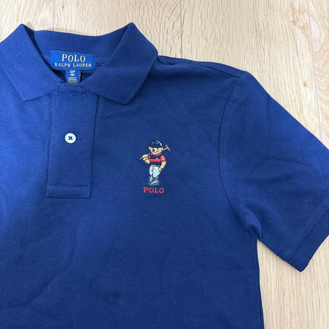 Polo Ralph Lauren 半袖ポロシャツ S ネイビー　ポロベア