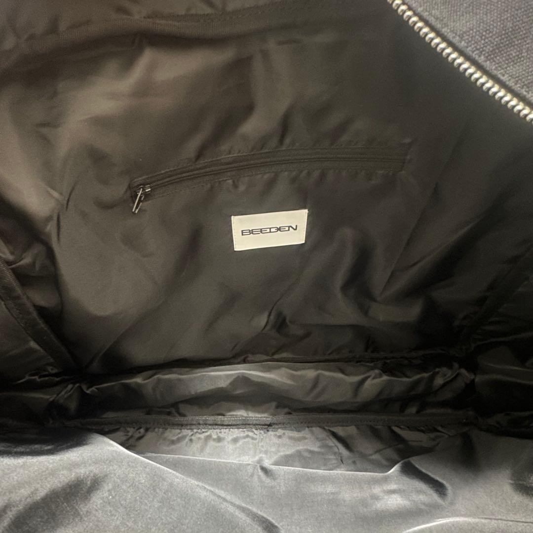 BEEDEN BIG B LOGO BAG BLACK ブラック ショルダー