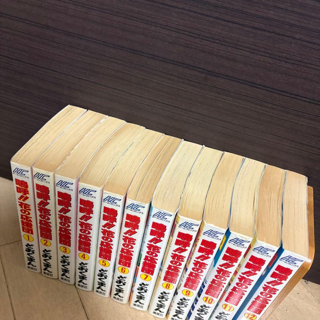 嗚呼!!花の応援団　全巻セット 1~12巻　ホームコミックス