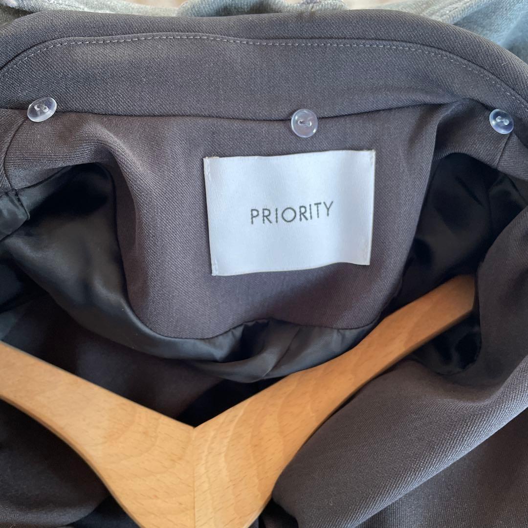 PRIORITY フード付きテーラージャケット