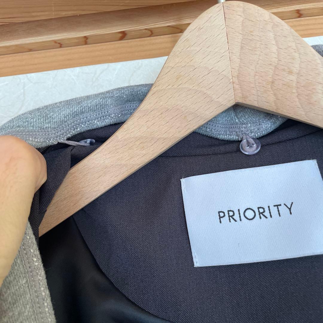 PRIORITY フード付きテーラージャケット