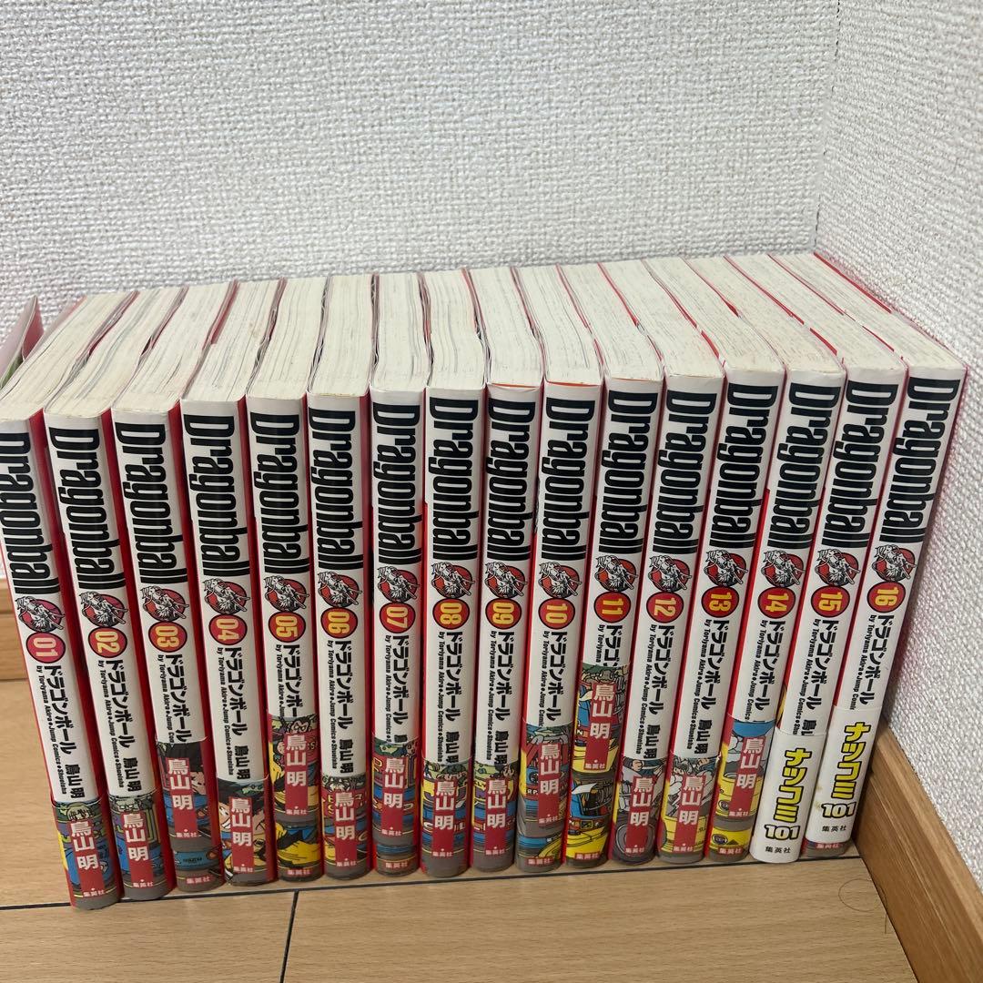 初版　ドラゴンボール　完全版　1から16巻　帯　チラシ