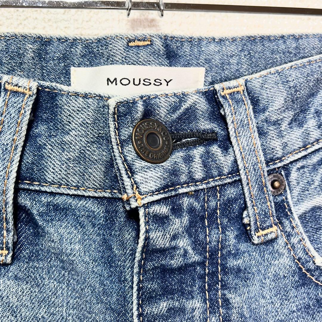 moussy/MVS/フレアデニム/ブーツカット/ブルー/23