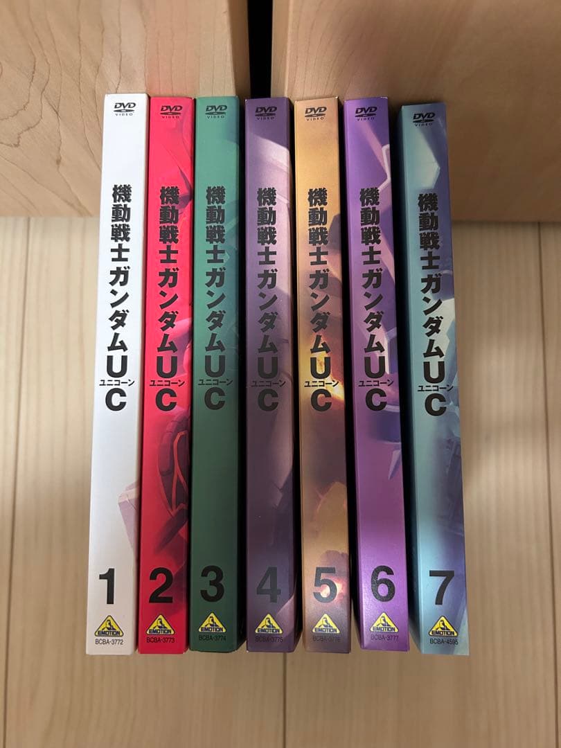 機動戦士ガンダムUC DVD 1-7巻セット