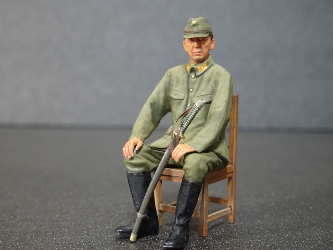 タミヤ1/35 日本陸軍　将校セット　プラモデル完成品