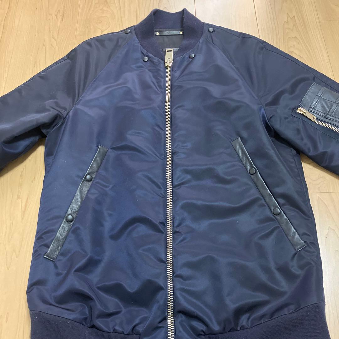 Paul Smith ネイビー MA-1ジャケット