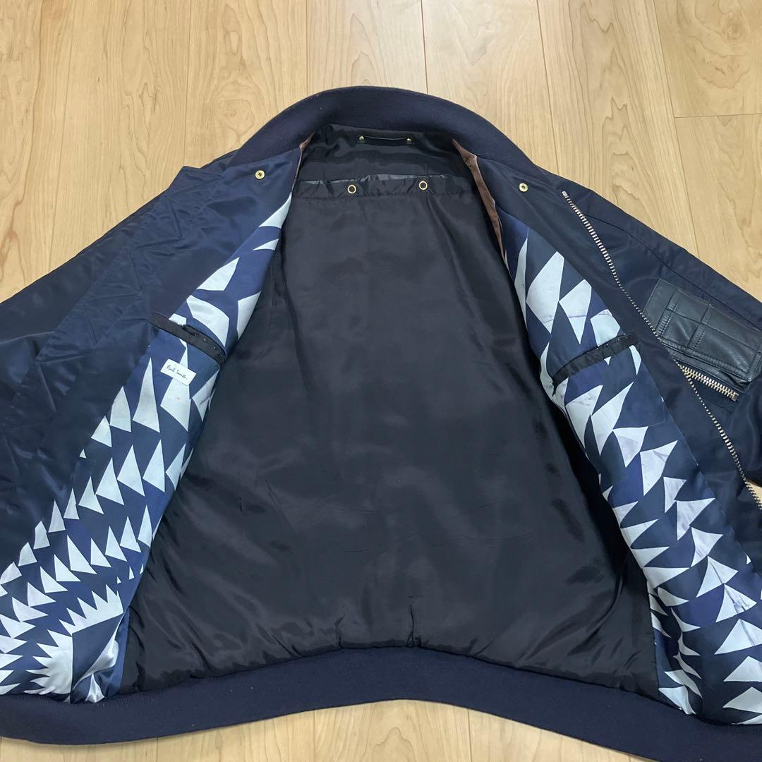 Paul Smith ネイビー MA-1ジャケット