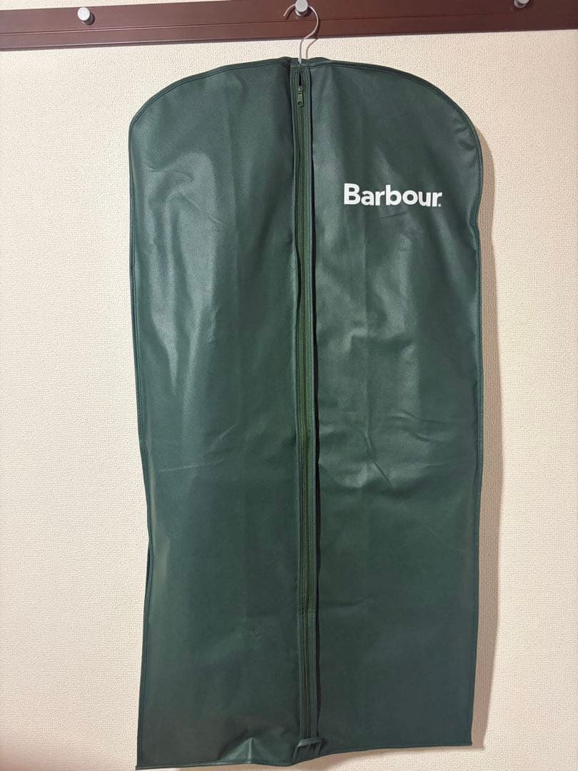 美品23AW Barbourオイルドジャケット セージグリーン スペイ Lサイズ