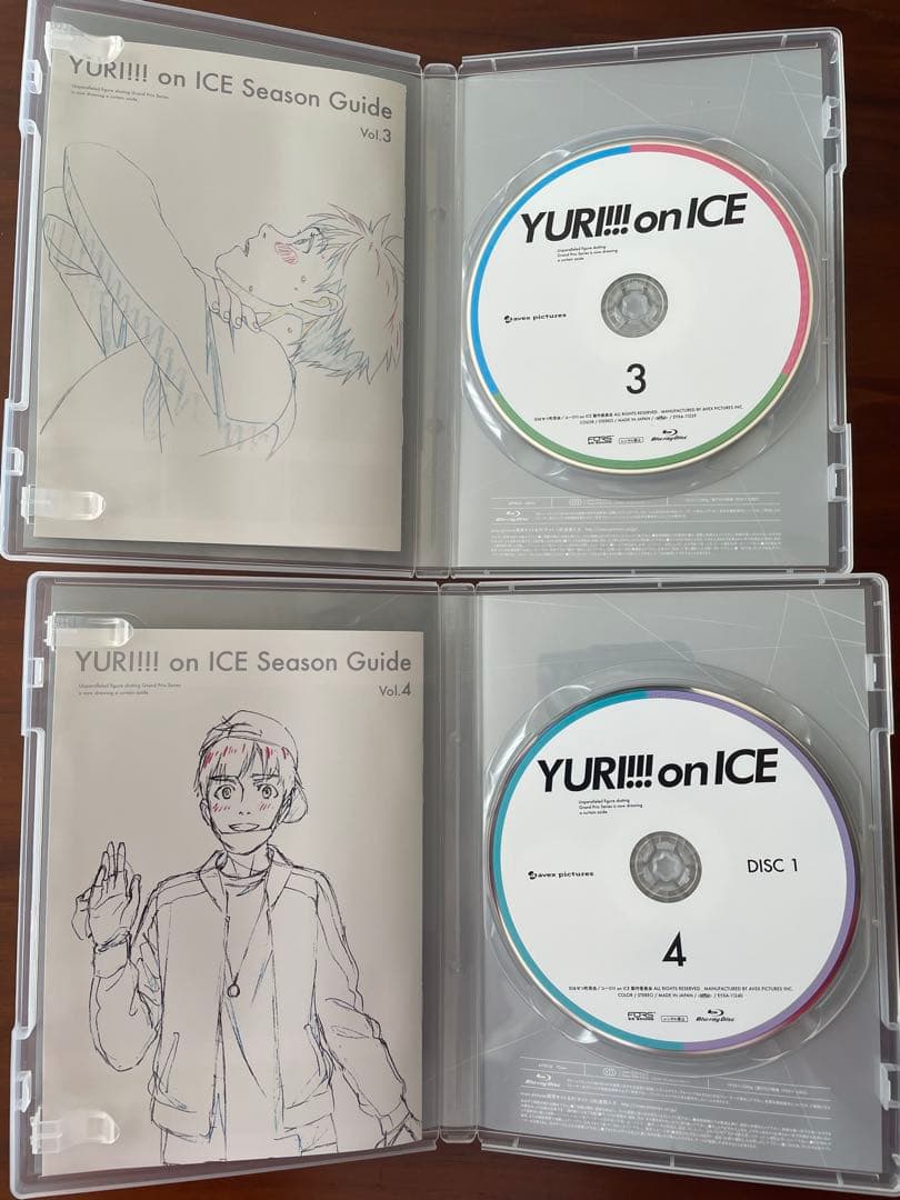 ユーリ!!! on ICE BluRay全巻 +イベントBluRay