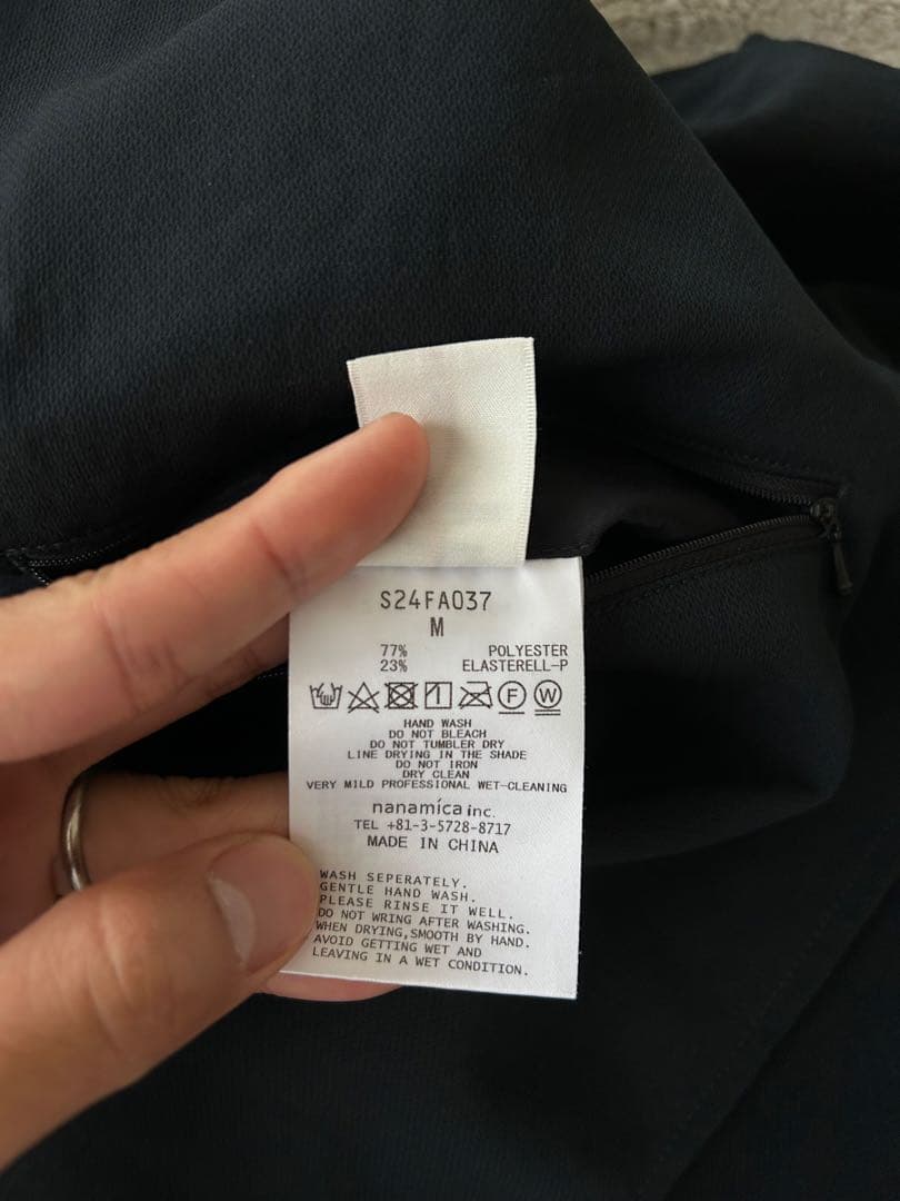 ジャケット・アウター nanamica alphadry club jacket M