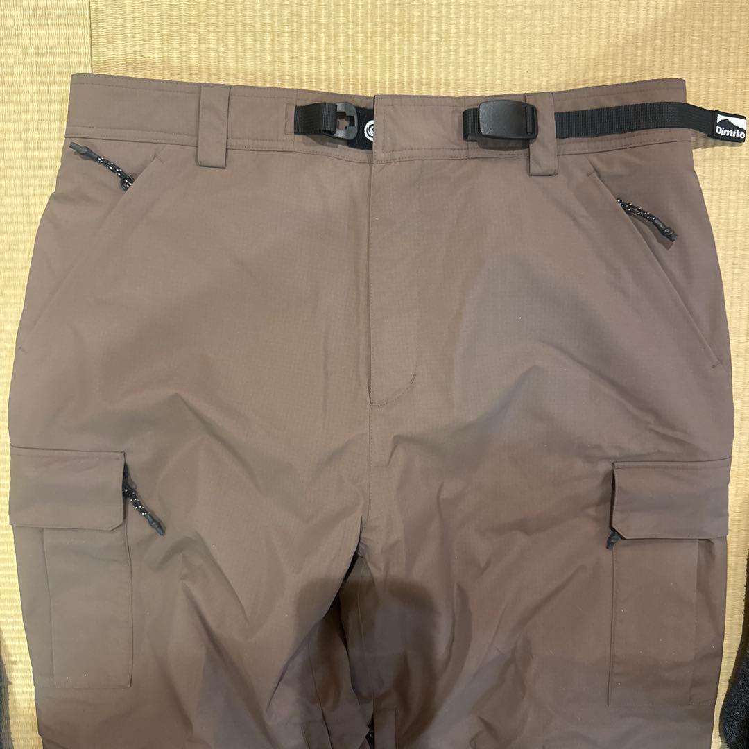 Ditex Weatherproof スノーボードパンツ ブラウン