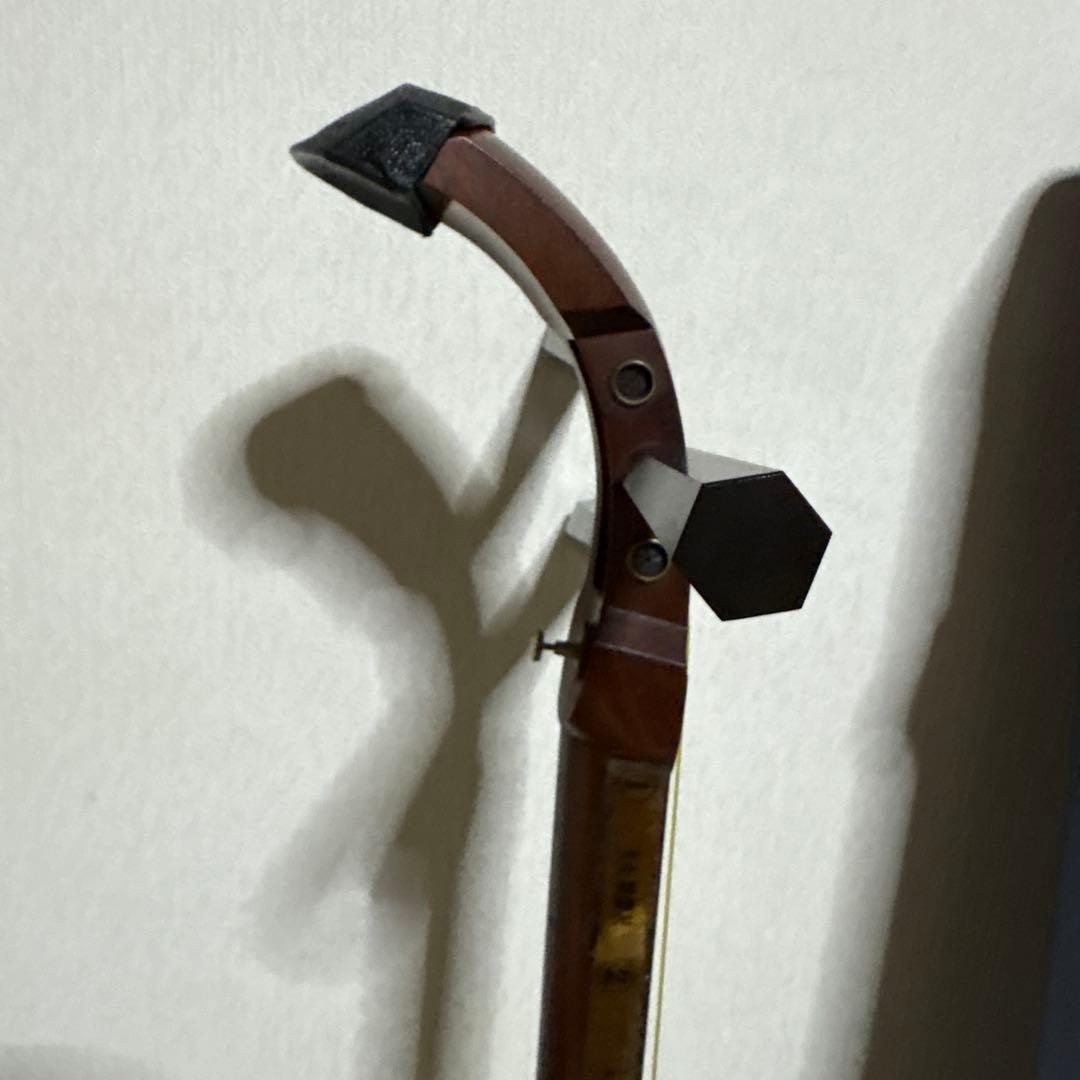 三味線　東さわり　和楽器　バチ　撥　ハードケース付き　ジャンク品