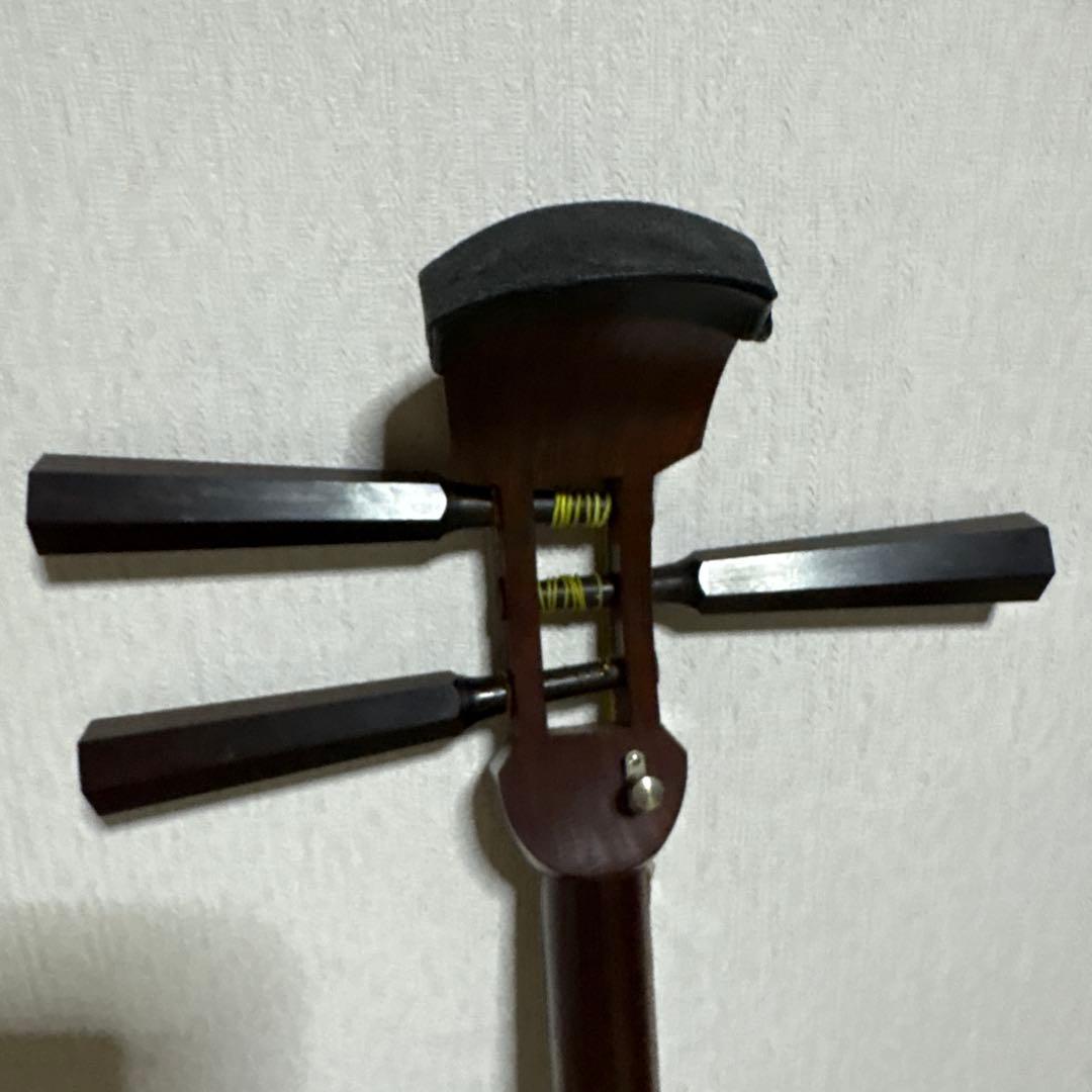 三味線　東さわり　和楽器　バチ　撥　ハードケース付き　ジャンク品
