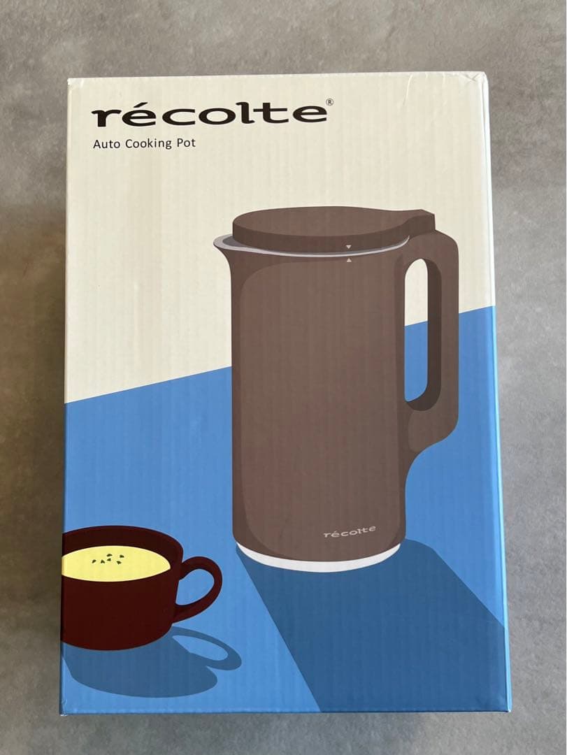 【新品・未開封】レコルト 600ml 自動調理ポット RSY-2 レシピブック付