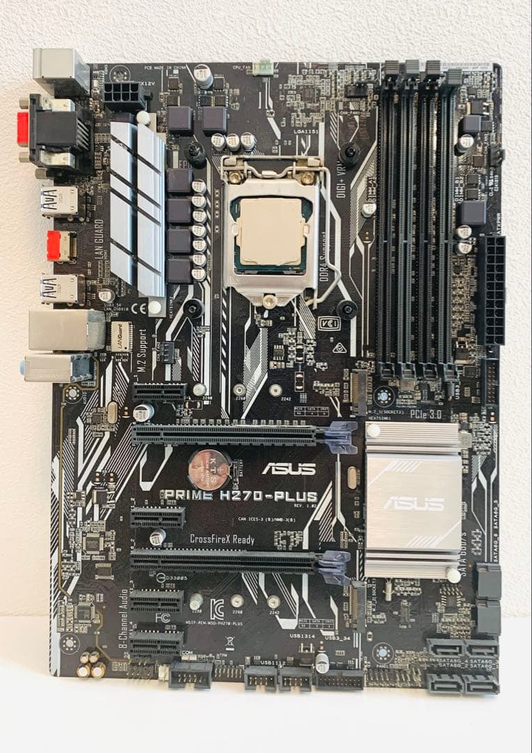 マザーボード ASUS PRIME H270-PLUS + Intel i7-7700