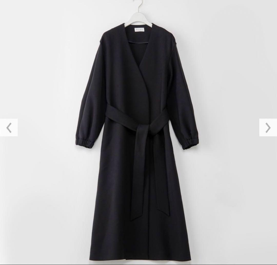 PLST プラステ ロング コート 黒 新品