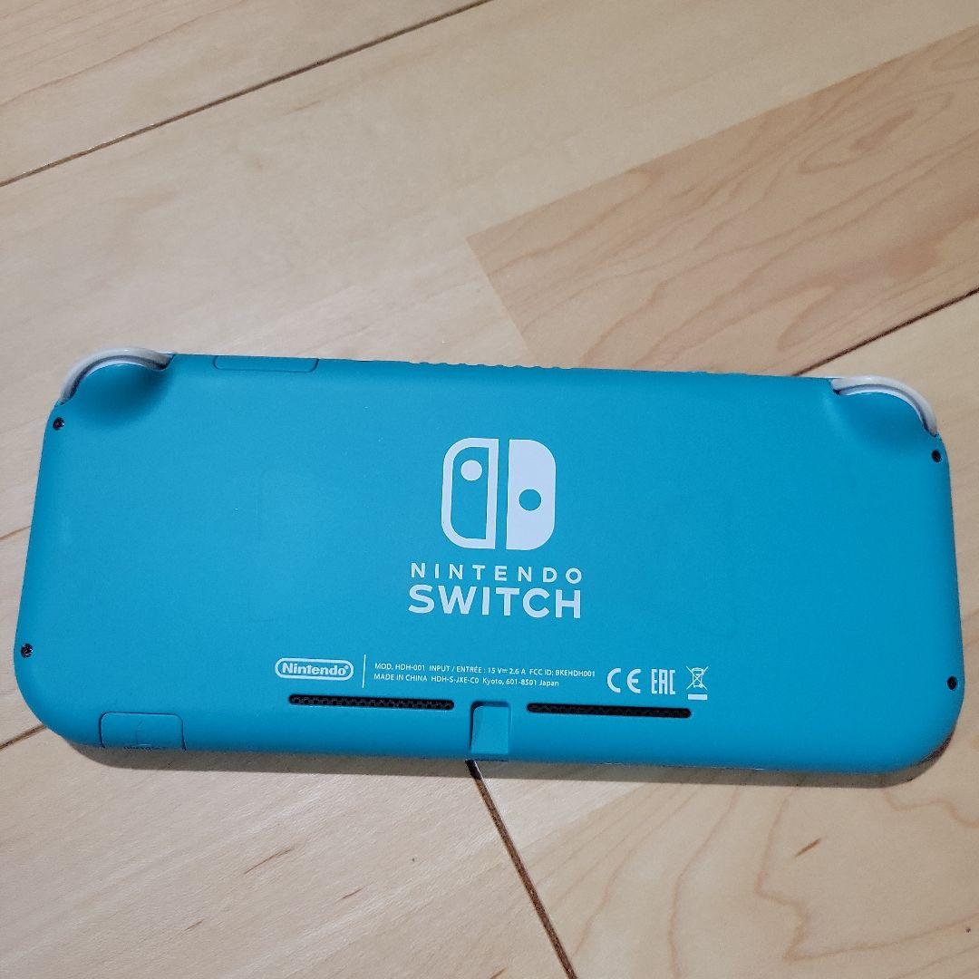 Nintendo Switch Lite ターコイズ　水没　ジャンク