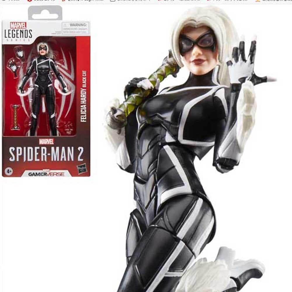 スパイダーマン マーベル レジェンド シリーズ ブラック キャット フィギュア