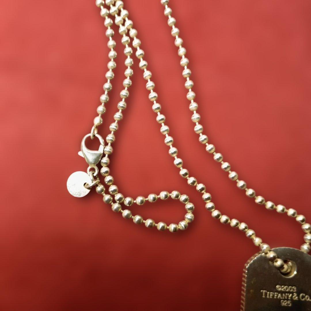 Tiffany & Co. 2003 ドッグタグネックレス