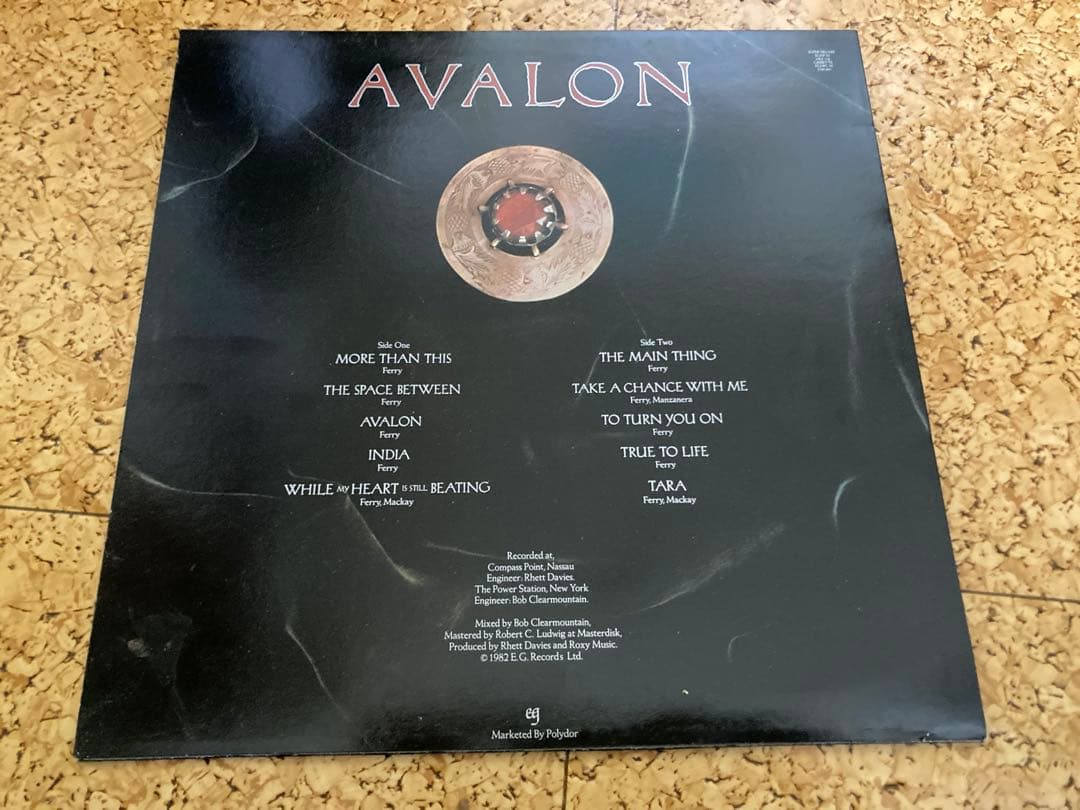 美品！！Roxy Music Avalon LPレコード
