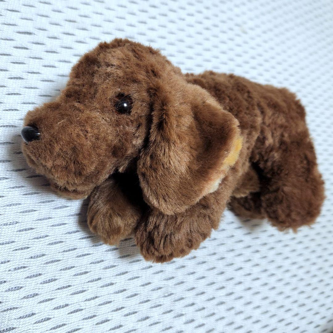 モンスイユ 犬 ぬいぐるみ MONSEUIL　レトロ　希少　ダックス