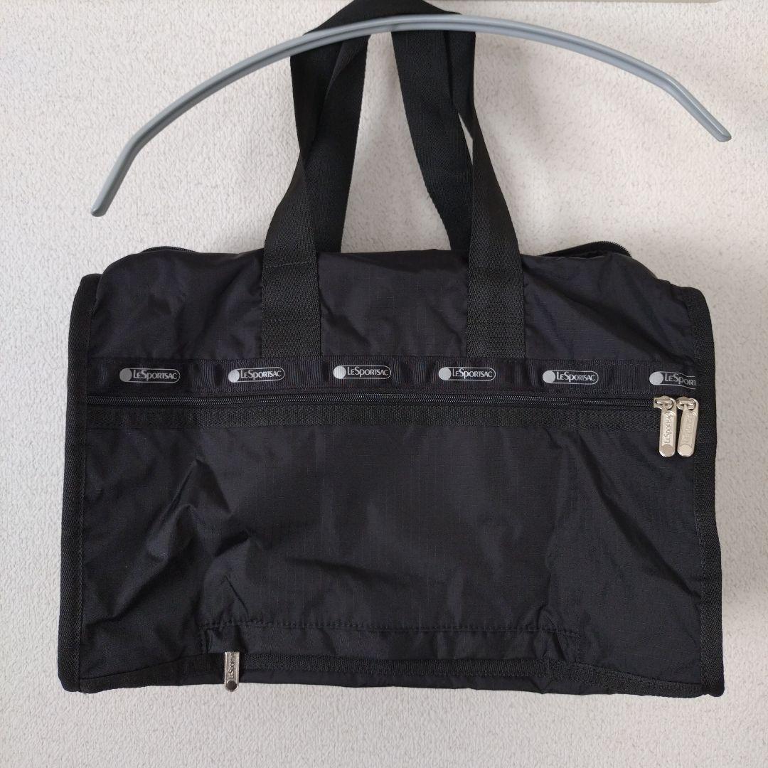 レスポートサック　ミニボストン　黒　ポーチ付　キャリーオンOK 新品未使用