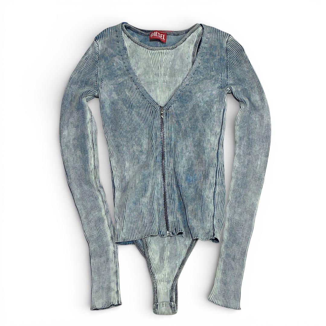 【セット売り】DIESEL ボディースーツ　ジップカーディガン　近年モデル