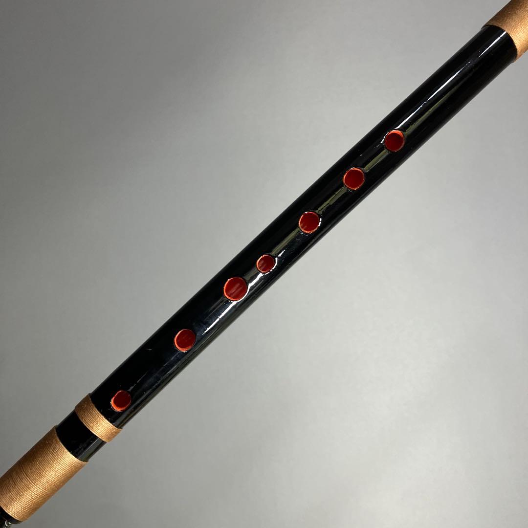 篠笛八本調子 C管 CMR8-245 唄物　ドレミ調　天地糸巻 西洋音階 竹笛