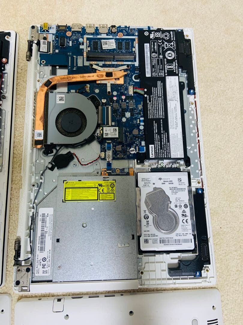 【ACアダプタ2個付】LenovoノートPC 2台セット ジャンク 部品取りに
