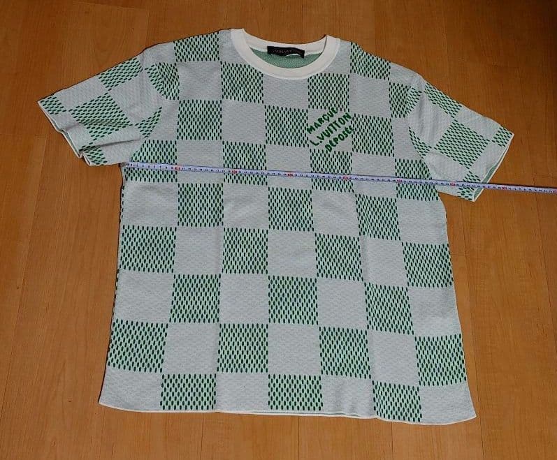 ルイ・ヴィトン　Tシャツ　ダミエ