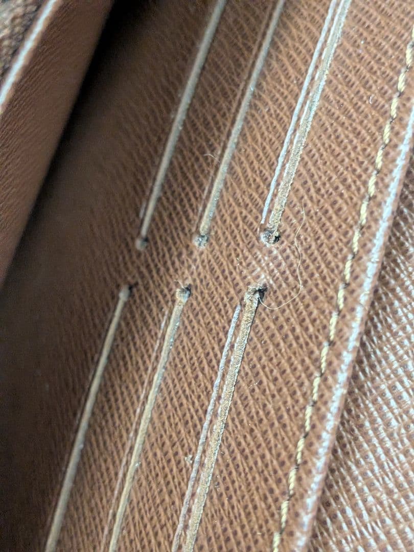 ルイヴィトン LOUIS VUITTON 長財布 ポシェットポルトモネ クレディ