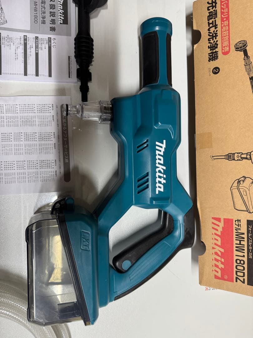 Makita 充電式高圧洗浄機 MHW180DZ