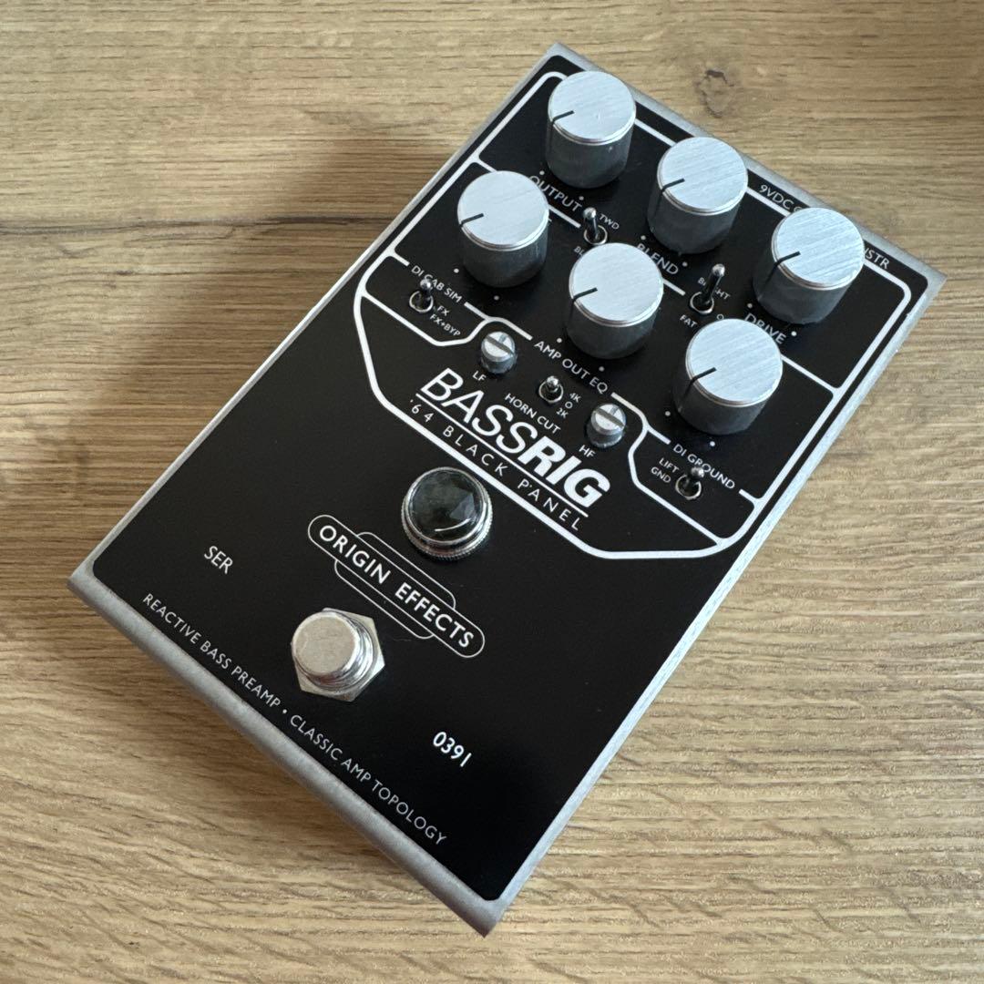 ベース ORIGIN EFFECTS BASSRIG '64 BLACK PANEL