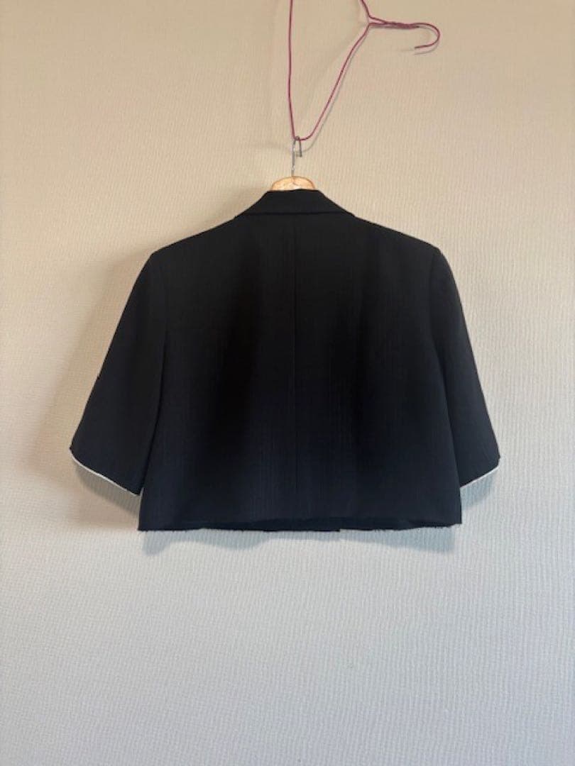 Ameri CUT OFF SHORT JACKET テーラードジャケット　M
