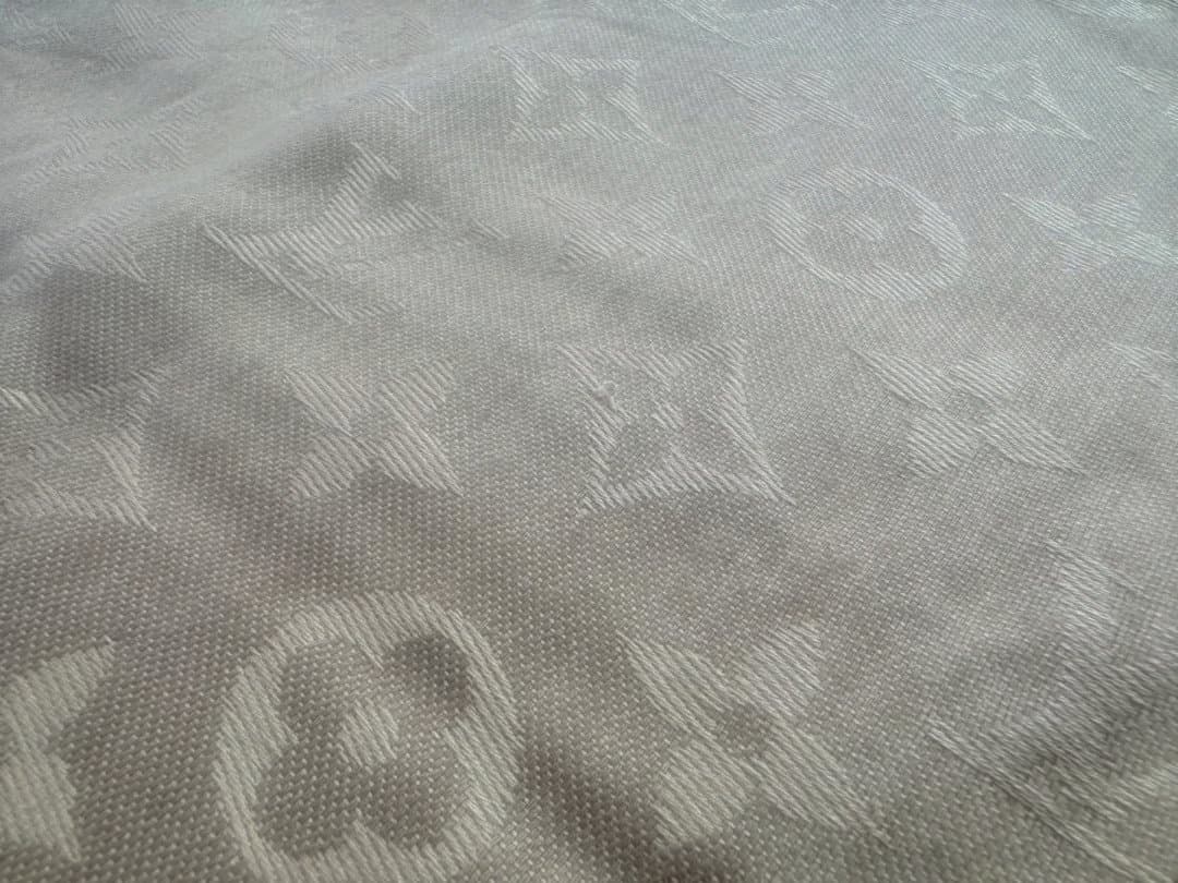 LOUIS VUITTON 大判 ストール ショール モノグラム シルク混