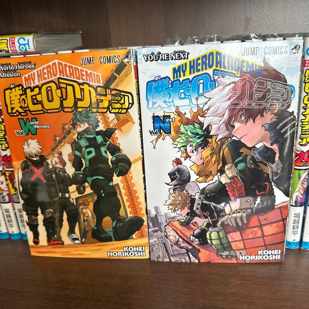 僕のヒーローアカデミア 1~42全巻セット＋キャラブック1＆2+おまけ ヒロアカ