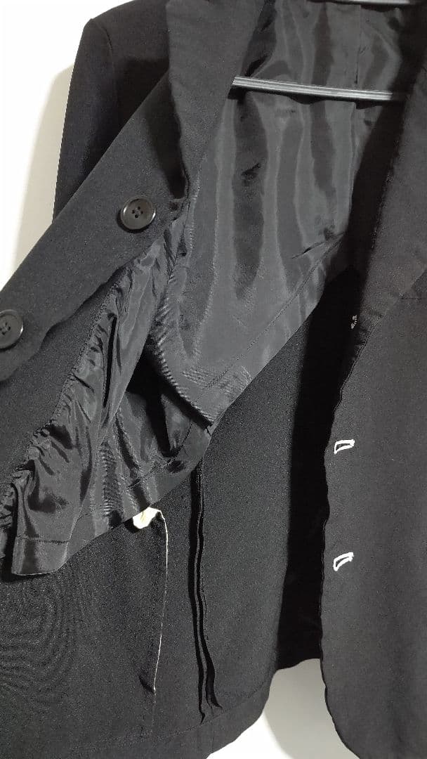 ☆美品☆BLACK COMME des GARCONS ポリ縮絨ジャケット≪S≫