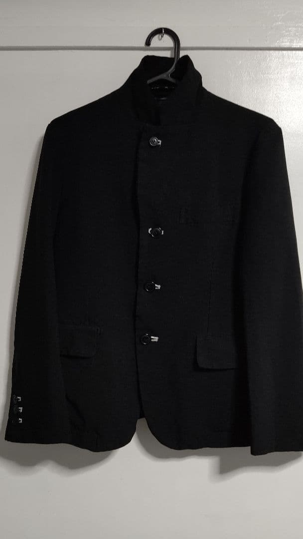 ☆美品☆BLACK COMME des GARCONS ポリ縮絨ジャケット≪S≫
