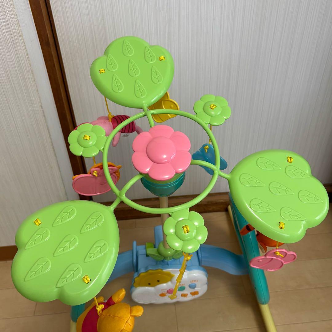 【美品❣️】タカラトミー くまのプーさん えらべる回転 6WAY ジム メリー