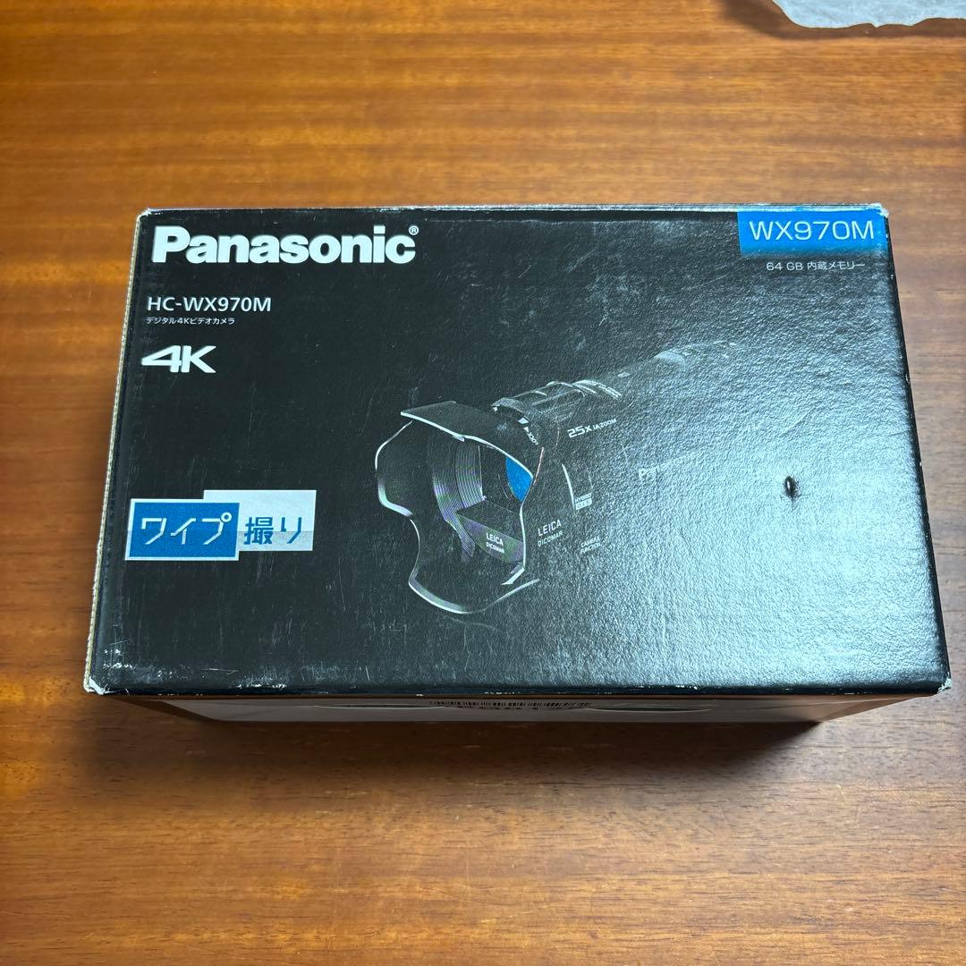 Panasonic HC-WX970M-K デジタル4Kビデオカメラ