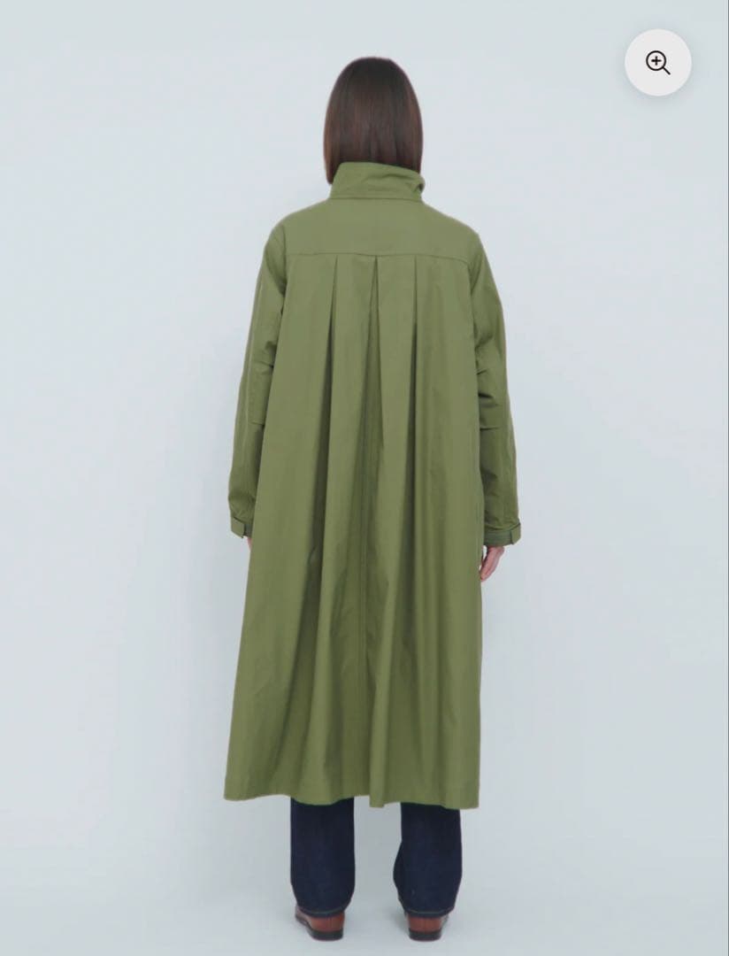 美品　lelill レリル　2025年新作　4WAY バックタックモッズコート